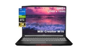 MSI Creator M16 Laptop 2023 Newest
